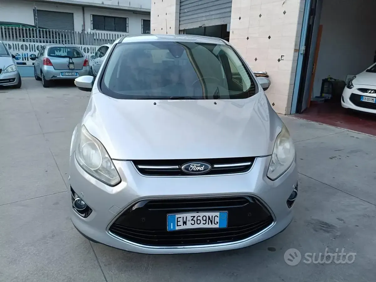 Usata Ford C-MAX Titanium 115 CV (84 kW) 2014 Grigio Monovolume