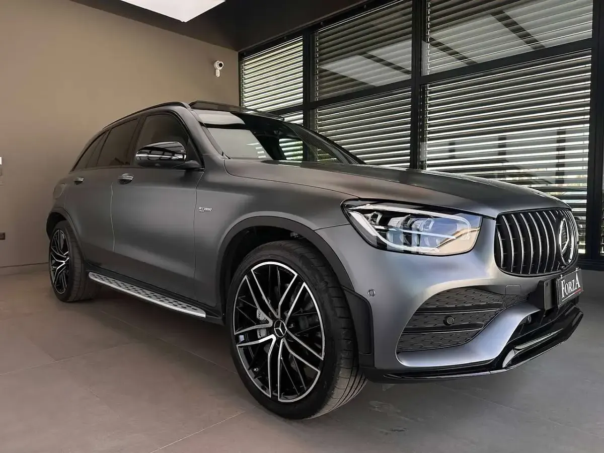 Usata Mercedes GLC43 AMG Premium Plus 390 CV (286 kW) 2022 Grigio opaco SUV