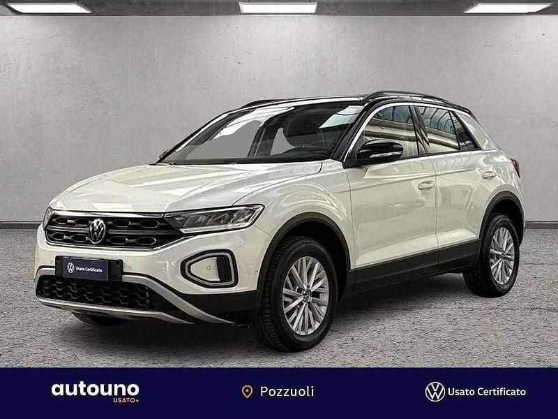 Bianco Usata 2024 VW T-Roc Life SUV | 27.700 € (Buon prezzo) - Immagine 1/4
