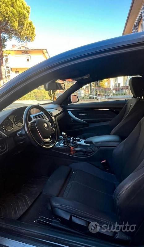 Usata BMW 420 Coupé 190 CV (139 kW) 2015 Grigio Coupé