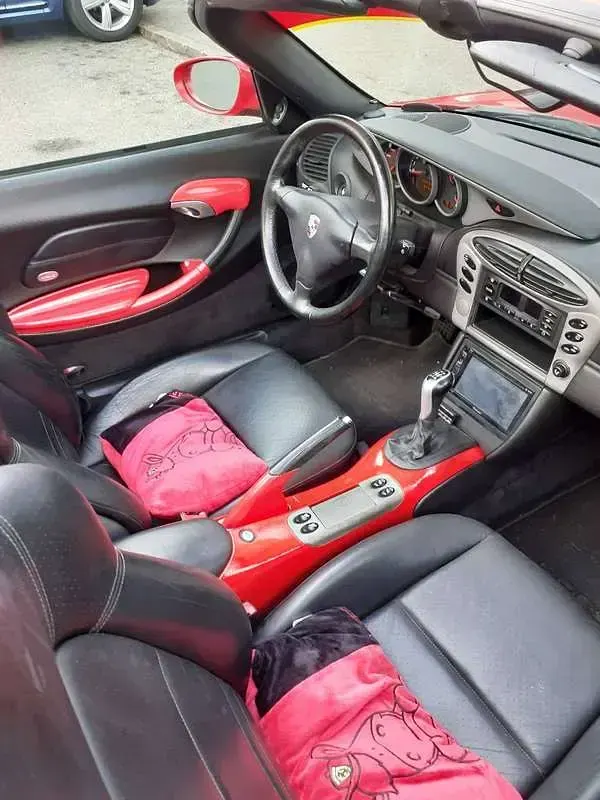 Usata Porsche 986 Boxster 220 CV (161 kW) 2001 Rosso Cabrio
