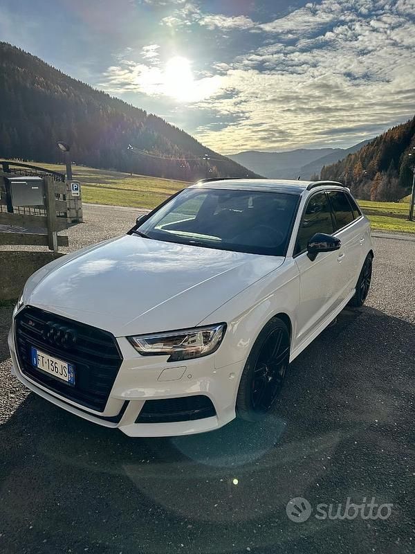 Usata Audi S3 Sportback 310 CV (228 kW) 2017 Bianco Utilitaria