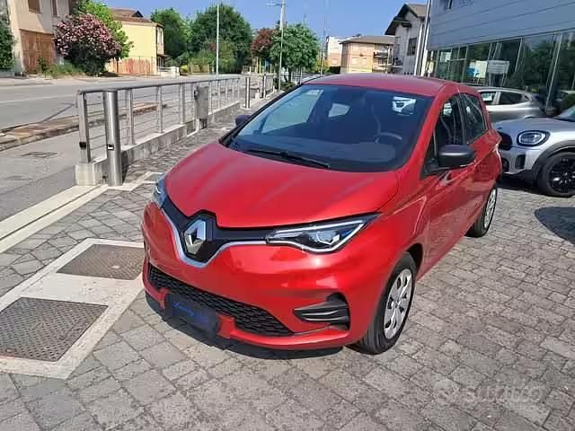 Usata Renault Zoe Life 80 kW (109 CV) 2022 Rosso Utilitaria