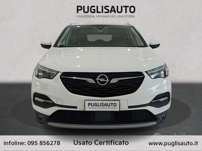 Usata Opel Grandland X Innovation 120 CV (88 kW) 2017 Bianco SUV