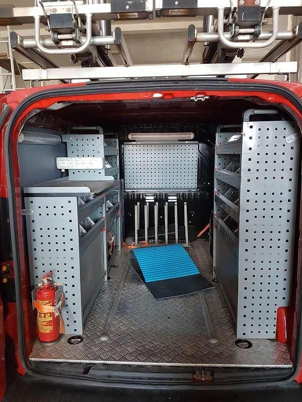 Usata Fiat Doblò 105 CV (77 kW) 2010 Rosso Monovolume