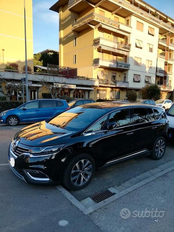Usata Renault Espace Intens 160 CV (117 kW) 2016 Nero Monovolume