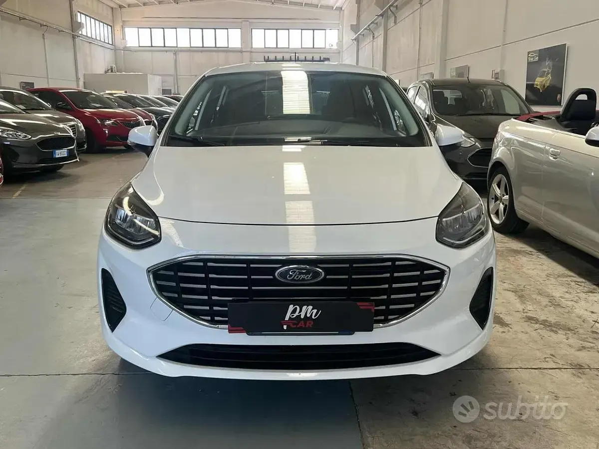 Usata Ford Fiesta Titanium 75 CV (55 kW) 2022 Bianco Utilitaria