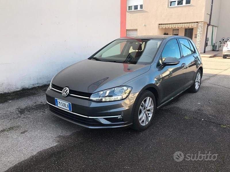 Usata VW Golf VII 115 CV (84 kW) 2018 Grigio Berlina