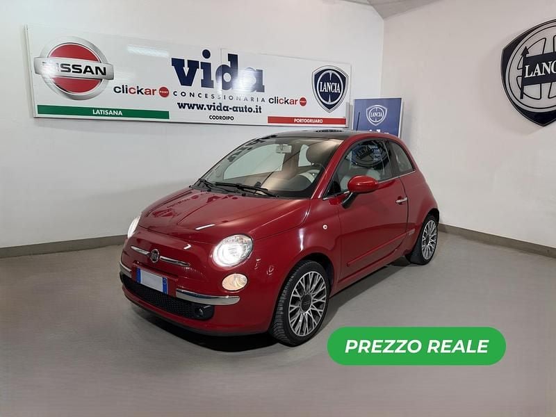 Usata Fiat 500 Lounge 69 CV (50 kW) 2015 Rosso Berlina
