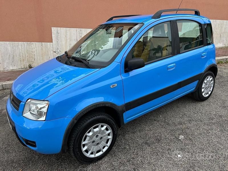 Usata Fiat Panda 4x4 Climbing 59 CV (43 kW) 2005 Blu Utilitaria
