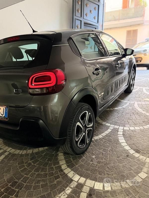 Usata Citroën C3 Business Class 100 CV (73 kW) 2019 Grigio Utilitaria