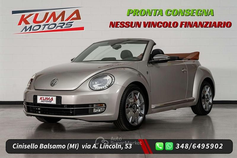 Usata VW Beetle Cabriolet Karmann 160 CV (117 kW) 2015 Grigio Cabrio