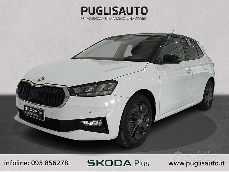 Usata Skoda Fabia 80 CV (58 kW) 2025 Bianco Utilitaria