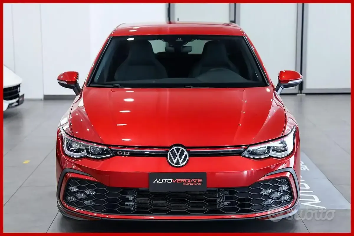 Usata VW Golf VIII GTI 245 CV (180 kW) 2020 Rosso Berlina