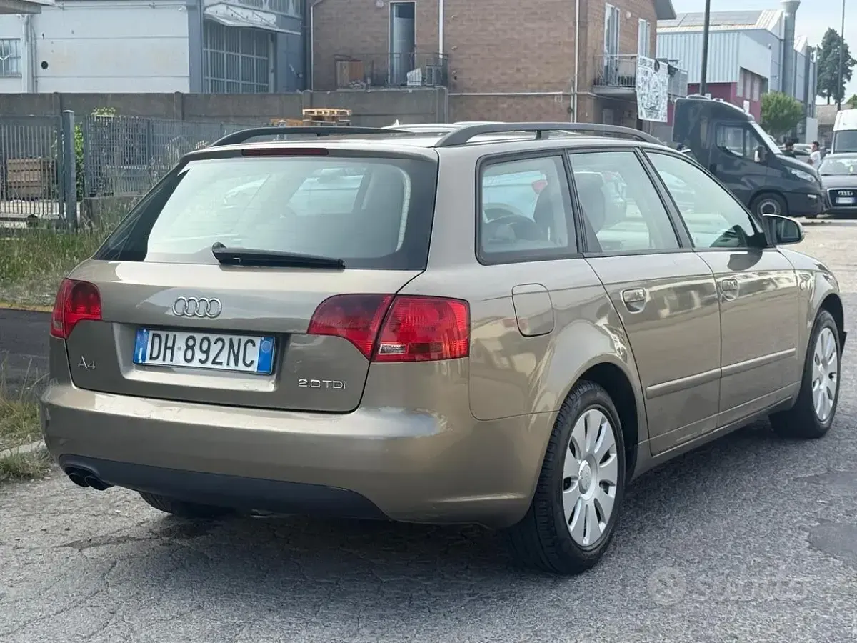 Usata Audi A4 140 CV (102 kW) 2007 Giallo Station wagon