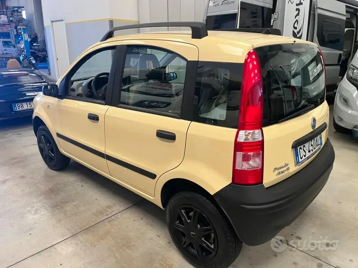 Usata Fiat Panda 4x4 60 CV (44 kW) 2004 Giallo Utilitaria