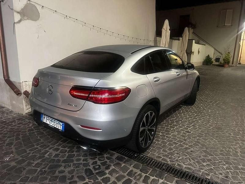 Usata Mercedes GLC220 170 CV (125 kW) 2018 Argento Coupé