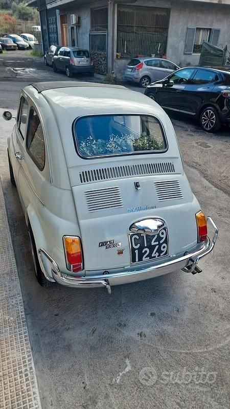Usata Fiat 500 1970 Bianco Utilitaria