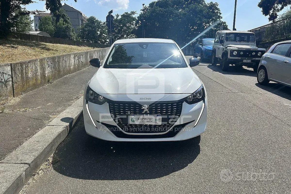 Usata Peugeot 208 Active 75 CV (55 kW) 2022 Bianco Utilitaria