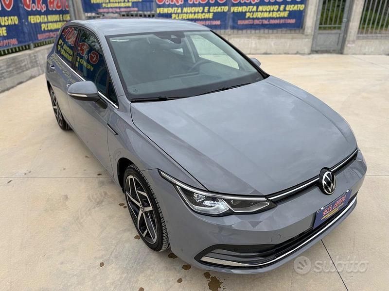 Usata VW Golf VII Style 150 CV (110 kW) 2020 Grigio Berlina