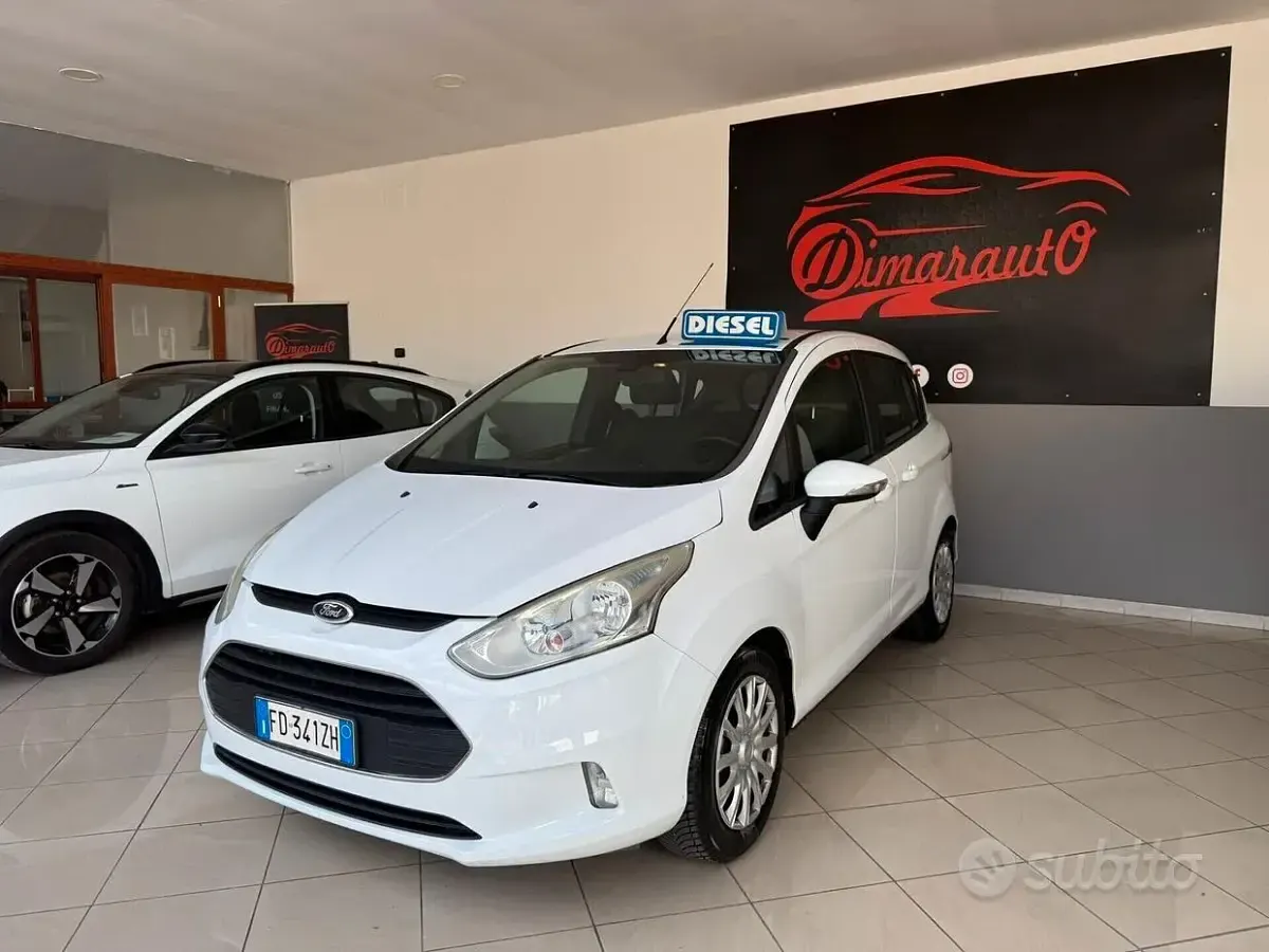 Usata Ford B-MAX 95 CV (69 kW) 2016 Bianco Monovolume