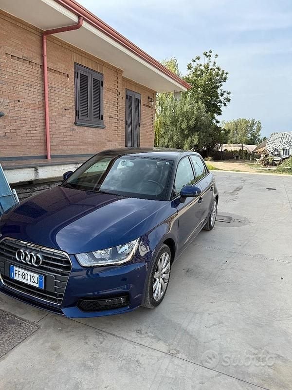 Usata Audi A1 90 CV (66 kW) 2016 Blu Berlina