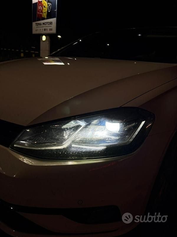 Usata VW Golf VII Executive 2018 Bianco Berlina