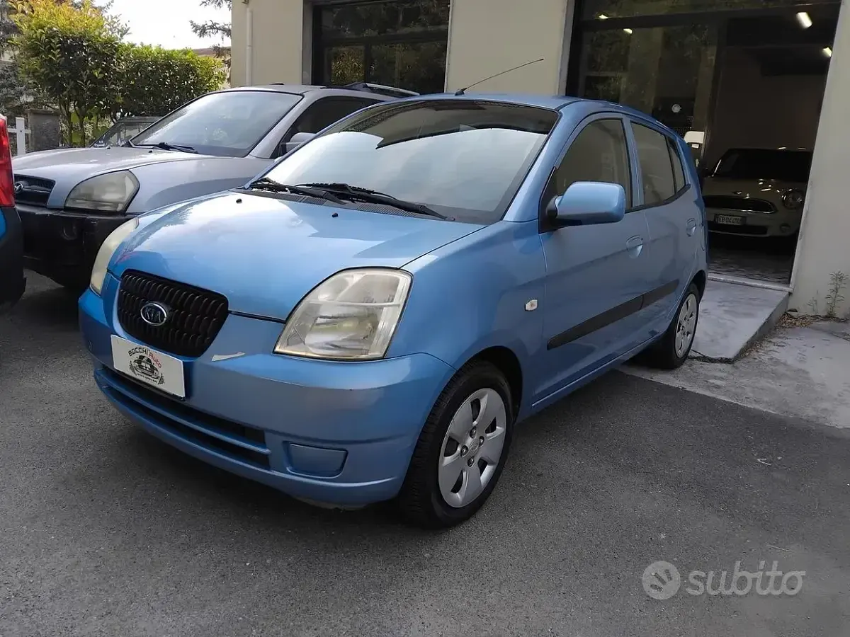 Usata Kia Picanto Spirit 61 CV (44 kW) 2006 Blu Utilitaria