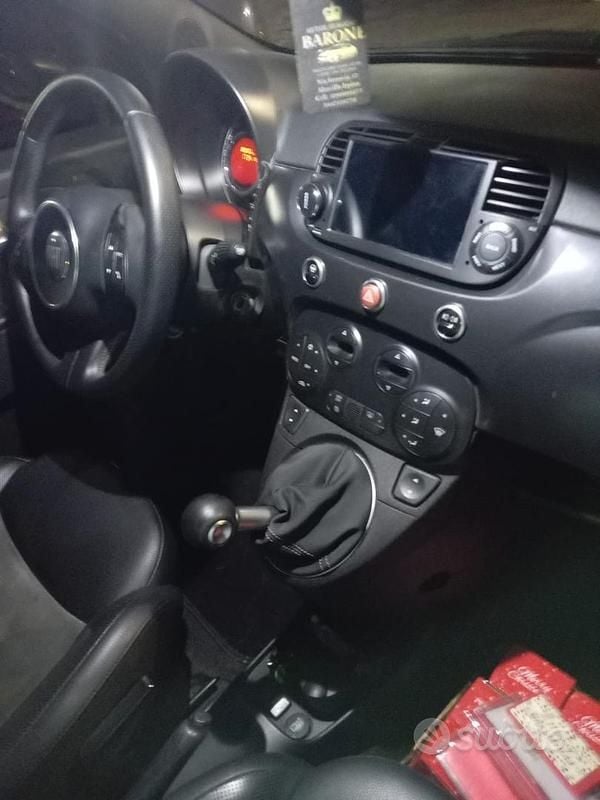 Usata Fiat 500 95 CV (69 kW) 2017 Nero Utilitaria