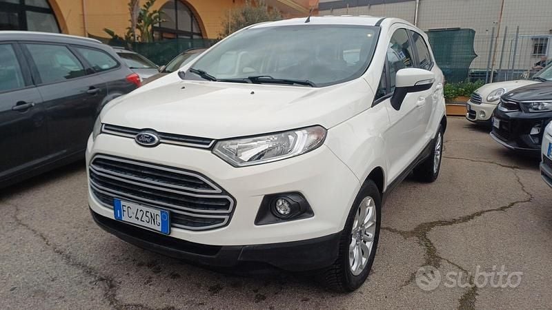 Usata Ford Ecosport Titanium 95 CV (69 kW) 2016 Bianco SUV