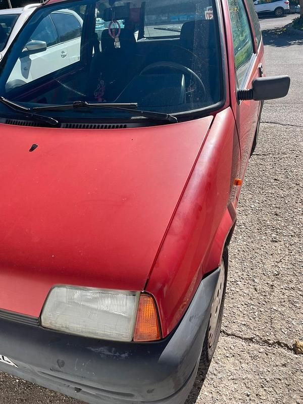 Usata Fiat 500 1993 Rosso