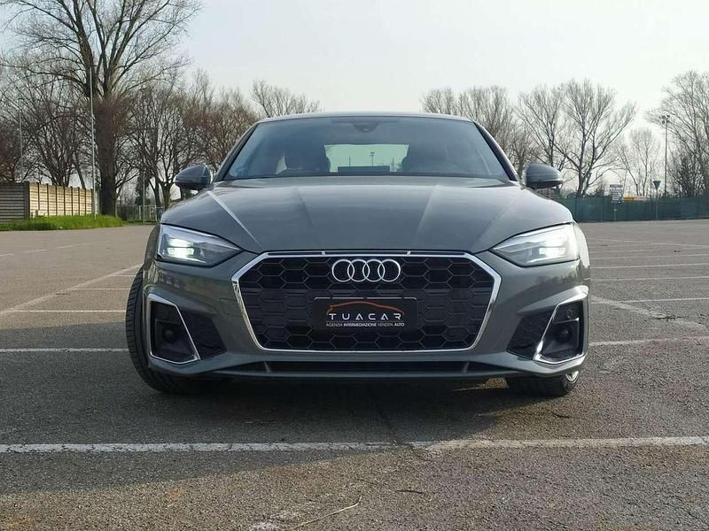 Usata Audi A5 S-Line 163 CV (119 kW) 2021 Grigio Coupé