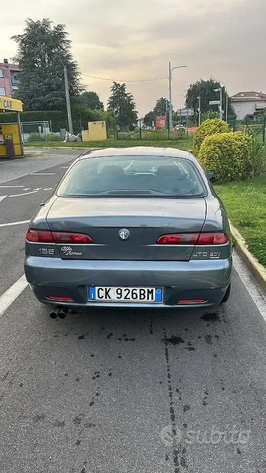 Usata Alfa Romeo 156 175 CV (128 kW) 2003 Blu Berlina