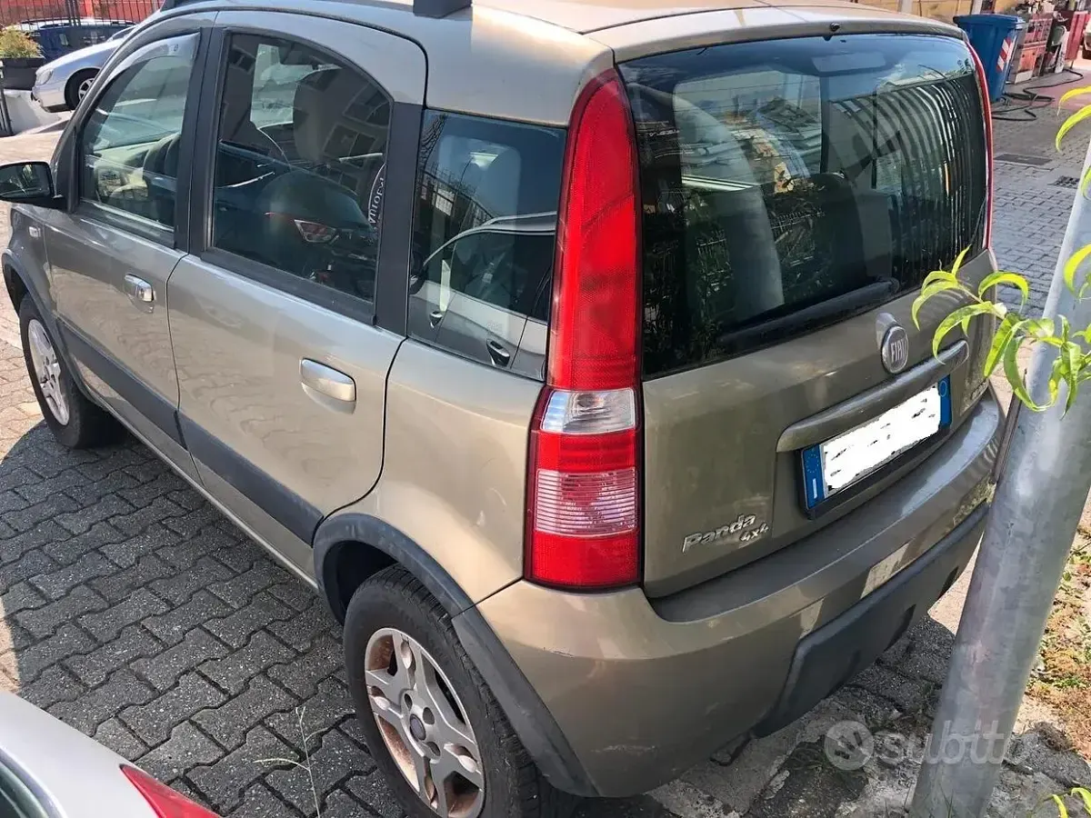 Usata Fiat Panda 4x4 Climbing 69 CV (50 kW) 2008 Marrone Utilitaria