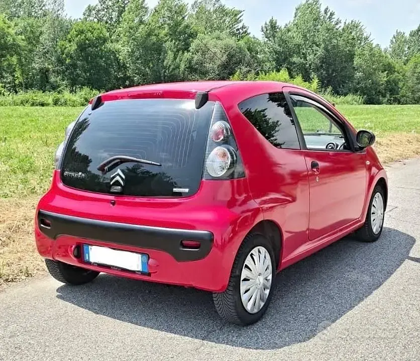 Usata Citroën C1 68 CV (50 kW) 2007 Rosso Utilitaria