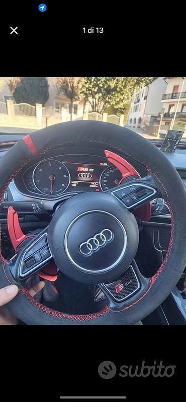 Usata Audi A6 190 CV (139 kW) 2016 Nero Station wagon