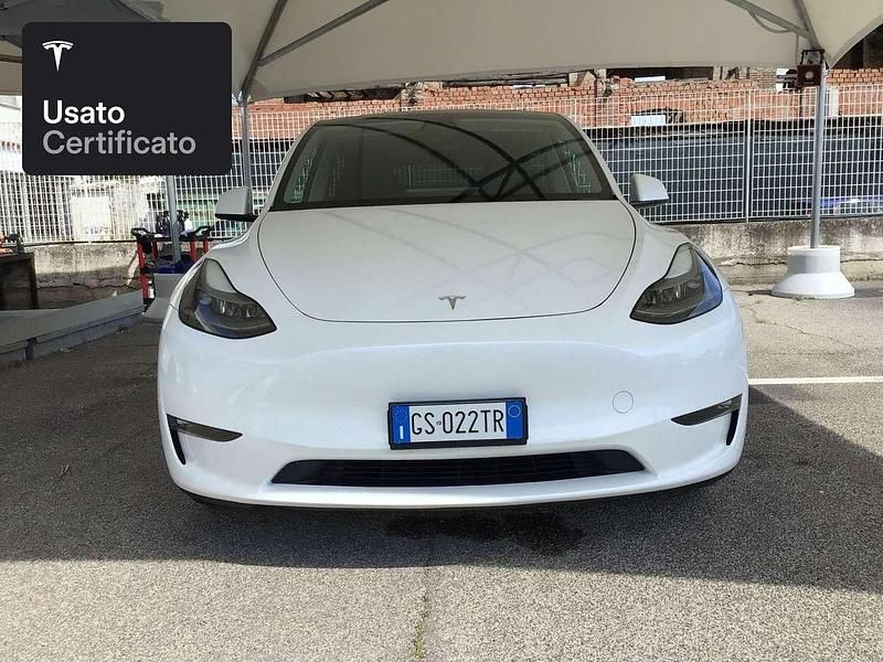 Gebraucht Tesla Model Y Long Range AWD 258 kW (351 PS) 2023 Weiß SUV