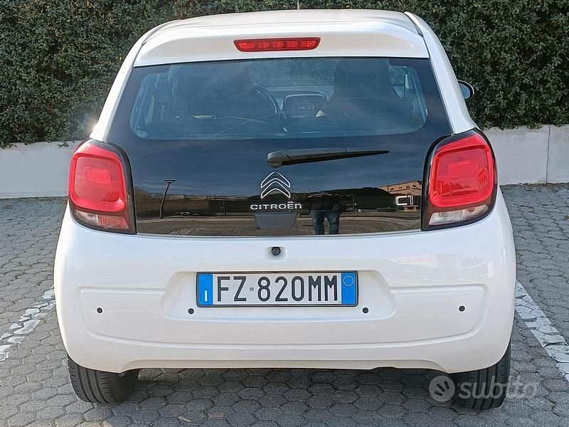 Usata Citroën C1 Shine 72 CV (52 kW) 2020 Bianco Utilitaria