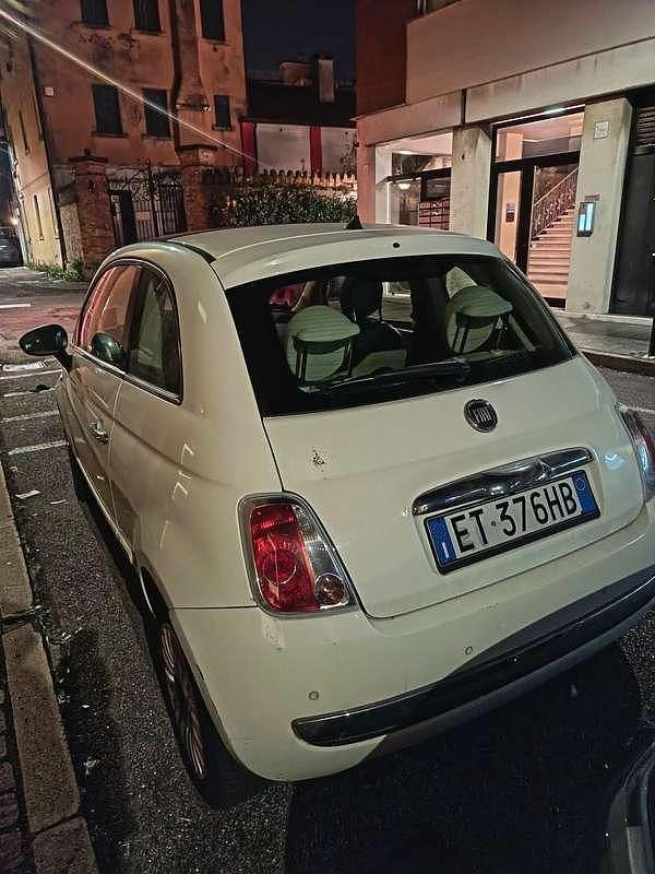Usata Fiat 500 Lounge 69 CV (50 kW) 2013 Bianco Utilitaria