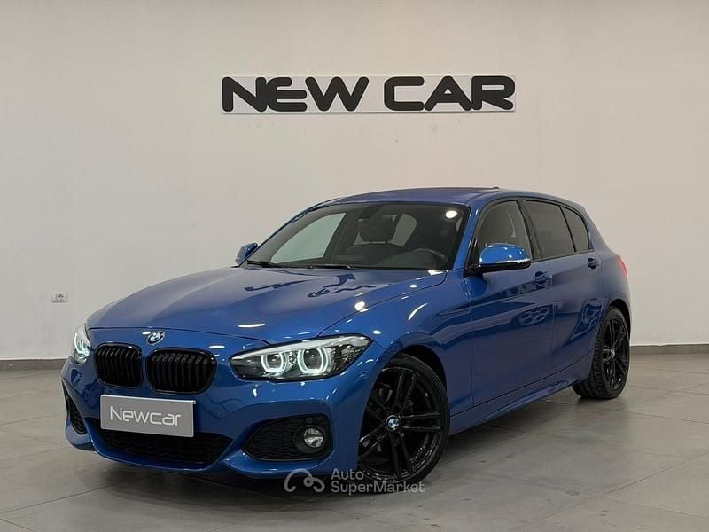 Usata BMW 116 M Sport 116 CV (85 kW) 2018 Blu/azzurro Utilitaria