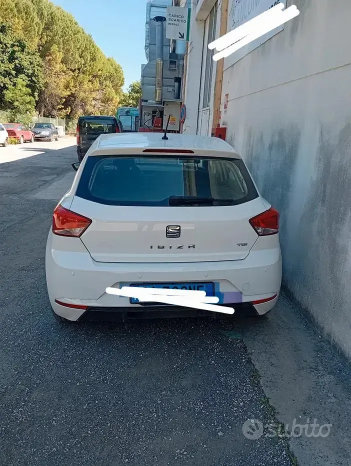 Usata Seat Ibiza 110 CV (80 kW) 2020 Bianco Utilitaria