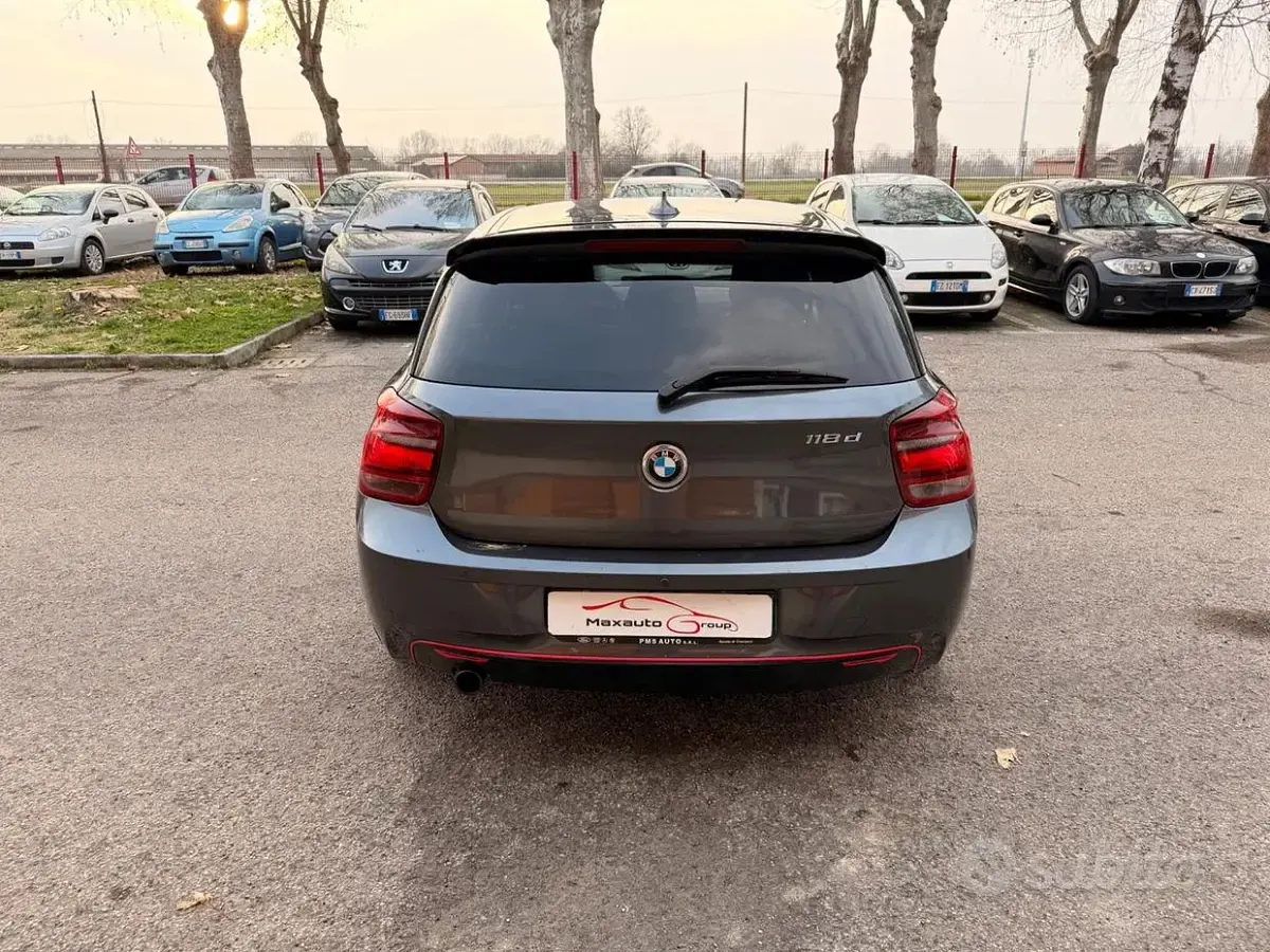 Usata BMW 118 M Sport 150 CV (110 kW) 2015 Grigio Utilitaria