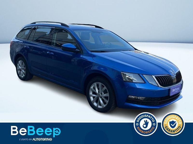 Usata Skoda Octavia G-TEC Style 131 CV (96 kW) 2019 Blu metallizzato Station wagon