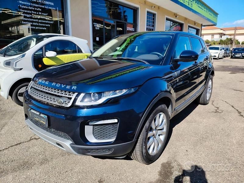 Begagnad Land Rover Range Rover evoque Pure 150 HK (110 kW) 2017 Blå Kombi