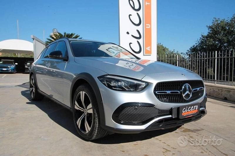 Usata Mercedes C220 Premium 200 CV (147 kW) 2022 Argento Berlina