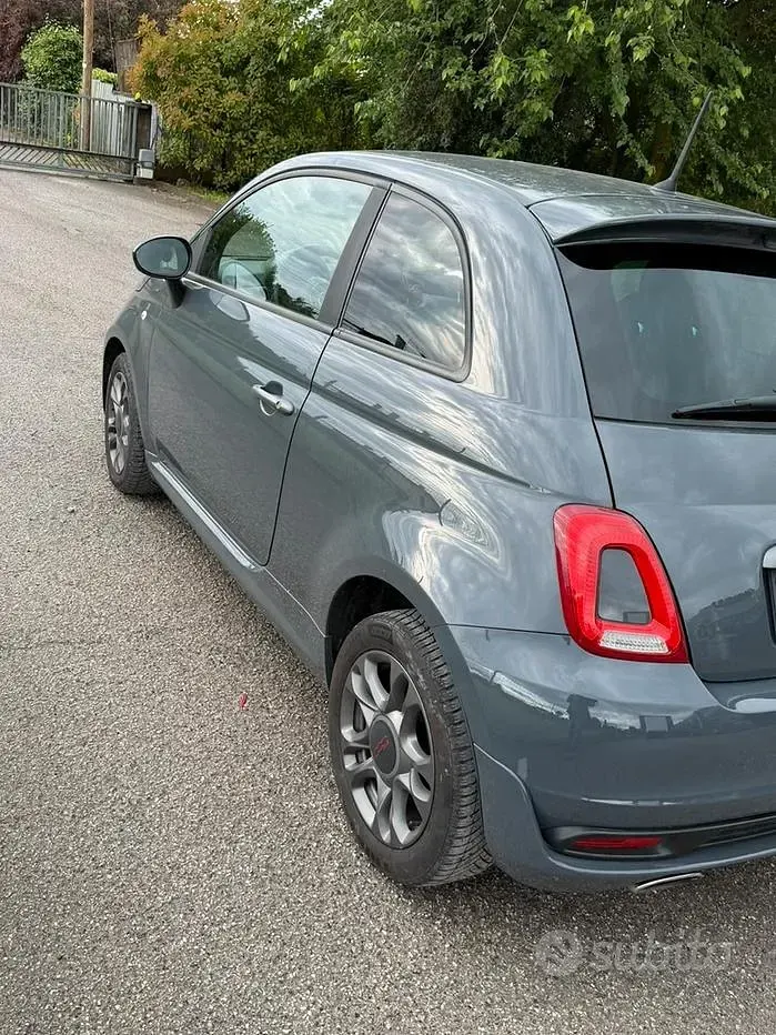 Usata Fiat 500 95 CV (69 kW) 2017 Grigio Berlina