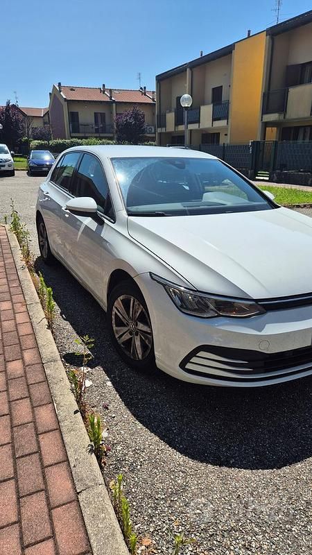 Usata VW Golf VII 116 CV (85 kW) 2020 Bianco Berlina