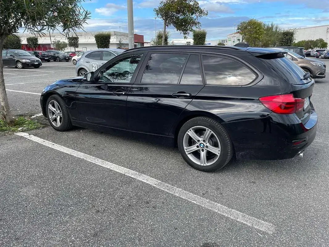 Usata BMW 316 Advantage 116 CV (85 kW) 2018 Nero Station wagon