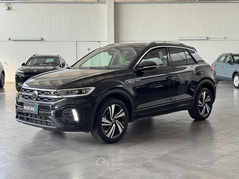 Usata VW T-Roc R-line 150 CV (110 kW) 2025 Nero SUV