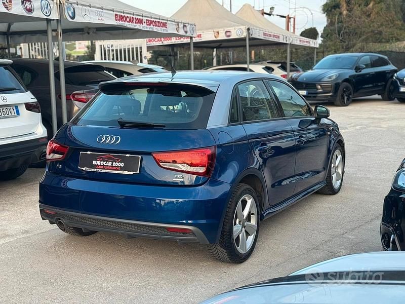 Usata Audi A1 S-Line 90 CV (66 kW) 2016 Blu Utilitaria
